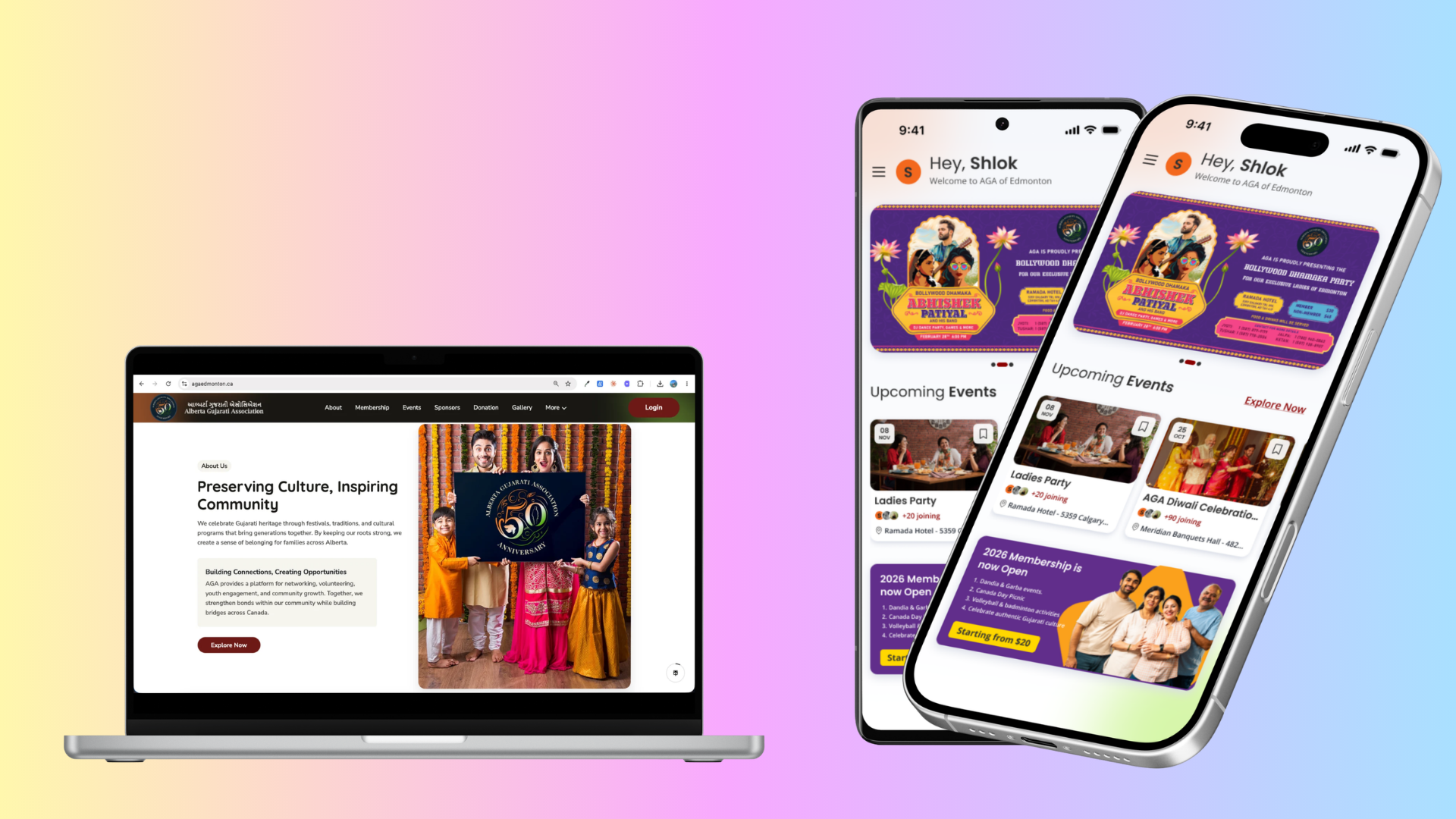 AGA Community APP Hero
